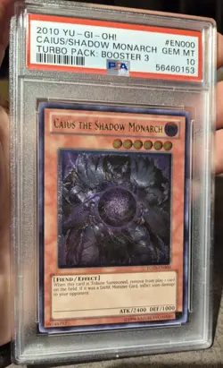 PSA 10 Caius The Shadow Monarch TU03-EN000 Ultimate Rare Yugioh Yu-Gi-Oh - Image 3
