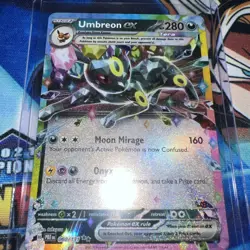 Pokemon TCG Umbreon EX 060/131 Double Rare Holo Card Prismatic Evolutions - Image 1