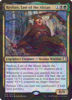 Foil Reyhan, Last of the Abzan - Commander Anthology Volume II | MTG Card - Image 1