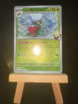 CYNTHIA’S ROSERADE 8/182 Destined Rivals NM Reverse Holo Rare Pokemon TCG Card - Image 4