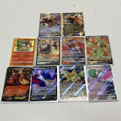 Mixed Rare Pokemon Holographic Trading Card Singles (Set Of 10) - Image 1