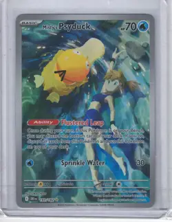 Misty's Psyduck SV10: Destined Rivals #193/182 Near Mint Plus Pokemon Card - Image 1