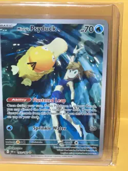 Misty's Psyduck SV10: Destined Rivals #193/182 Near Mint Plus Pokemon Card - Image 3