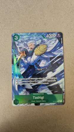 Tashigi Alt Art OP10-032 Holo Foil One Piece TCG Game Card NM/M - Image 1
