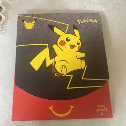 Pokemon 25th Anniversary McDonalds 2021 Sealed Training card game Packs. Toy #3 - Image 1