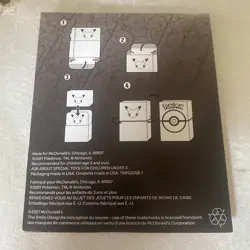 Pokemon 25th Anniversary McDonalds 2021 Sealed Training card game Packs. Toy #3 - Image 3