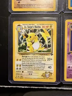 Pokemon Base Set Cards Lot of 12 (7 Holos, 4 First Editions) - Image 2