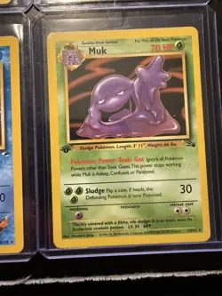 Pokemon Base Set Cards Lot of 12 (7 Holos, 4 First Editions) - Image 5