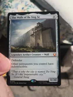 MTG Avatar: The Last Airbender The Walls of Ba Sing Se NM Magic Regular - Image 1