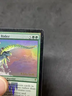 MTG Allosaurus Rider (Prerelease Foil) | Coldsnap Promo MP 101 - Image 2