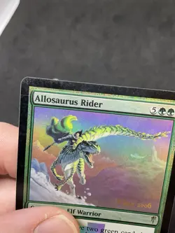 MTG Allosaurus Rider (Prerelease Foil) | Coldsnap Promo MP 101 - Image 3