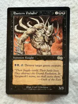 MTG - Eastern Paladin - Urza's Saga - NM - Never Played - Free Shipping! - Image 1