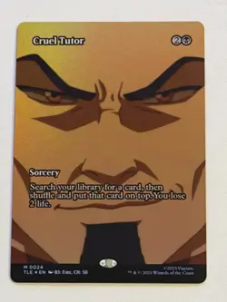 MTG 24 Cruel Tutor Borderless Mythic Foil - Image 1