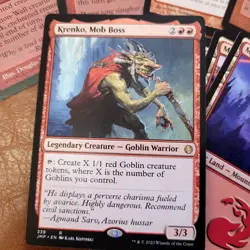 Whole COMMANDER Magic Deck MTG - Krenko Mob Boss Jumpstart Tribal Red GOBLINS's - Image 2
