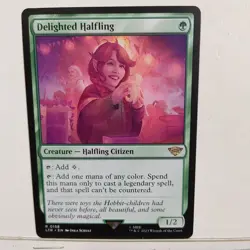 DELIGHTED HALFLING --- MTG -- TALES OF MIDDLE-EARTH --- NM - Image 1