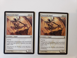 Shattered Angel 2x x2 New Phyrexia Regular LP MTG Magic the Gathering - Image 1
