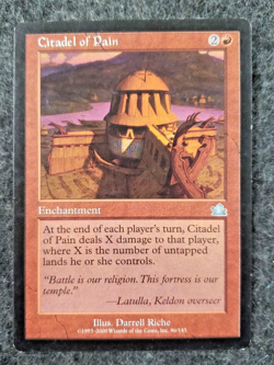 MTG: Prophecy: Citadel of Pain: Lightly Played Condition...............(DS3D1J7) - Image 1