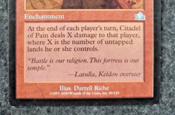 MTG: Prophecy: Citadel of Pain: Lightly Played Condition...............(DS3D1J7) - Image 5
