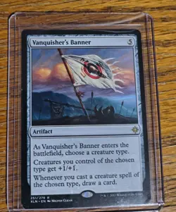 MTG Vanquisher's Banner Lost Caverns of Ixalan HP X1 Read Description Check Pics - Image 1