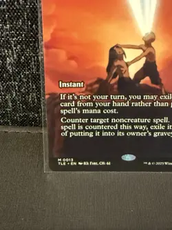 Force of Negation (Borderless) MTG Avatar (TLE) 0013 - Image 4