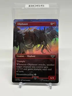 MTG FOIL Oliphaunt Borderless - The Lord of the Rings #426 - Image 1