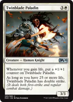 4x Twinblade Paladin - Planeswalker Deck Exclusive NM-Mint, English Core Set 202 - Image 1