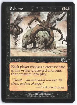Magic: The Gathering Sorcery Exhume Exhume Common Regular - Image 1