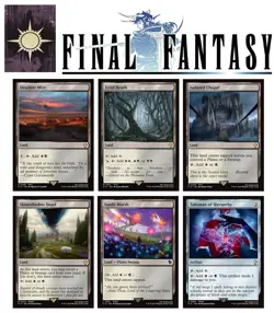 6x (1/ea) - ORZHOV Commander Land & Artifact Lot - Final Fantasy - NM MTG - Image 1