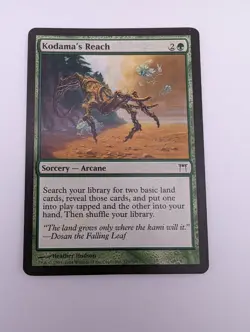 Magic the Gathering KODAMA'S REACH Champions of Kamigawa MTG - Image 1