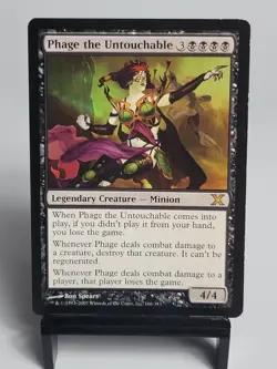 Magic The Gathering - 10h Edition - Phage the Untouchable - LP - Image 1
