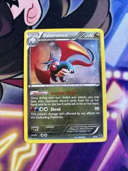 Salamence 8/20 - Cosmo Holo Promo - Dragon Vault - Pokemon Card - MP 2012 - Image 1