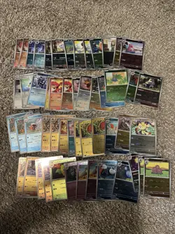 RANDOM LOT (50)- Pokemon Japanese 151 sv2a ALL Poke Ball Reverse Holos - Image 1