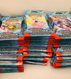 Lot of 40- Pokemon TCG: Scarlet & Violet Journey Together Sleeved Booster Pack - Image 3