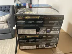 Pokemon Mega Evolution (ME01) Elite Trainer Box ETB Set of 2 New Sealed - Image 4