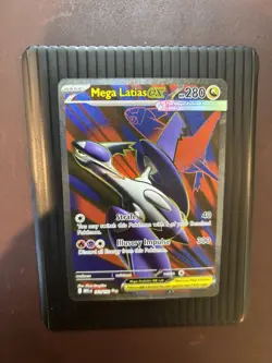 Pokemon TCG Mega Evolution Mega Latias ex 163/132 Ultra Rare Full Art NM - Image 1