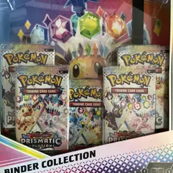 Pokemon Scarlet & Violet Prismatic Evolutions Binder Collection - Sealed art set - Image 2