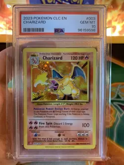 2023 Pokemon Classic Collection CLC Charizard Holo 003 - PSA 10 GEM MINT - Image 2