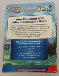 Pokemon My First Battle Two Mini Starter Decks Pikachu & Bulbasaur COMPLETE - Image 2