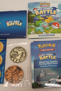 Pokemon My First Battle Two Mini Starter Decks Pikachu & Bulbasaur COMPLETE - Image 5