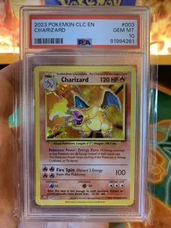 2023 Pokemon Classic Collection CLC Charizard Holo 003 - PSA 10 GEM MINT - Image 2