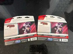 Pokemon Destined Rivals 3 Booster Pack Blister Zebstrika Promo 2x - NEW SEALED - Image 4
