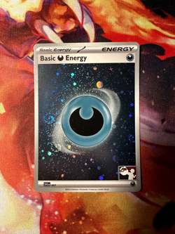 Play! Pokemon - Basic Dark Energy - COSMO HOLO - SVE 007 - Prize Pack Series 5 - Image 1