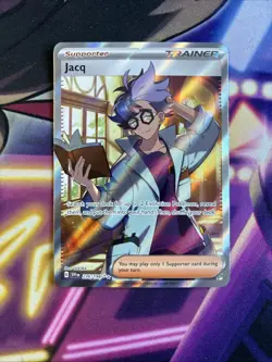 Jacq - 236/198 [Scarlet & Violet] Pokemon TCG - FULL ART ULTRA RARE - NM - Image 1