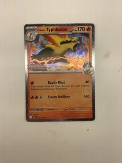 Pokemon TCG Ethan's Typhlosion 34/182 Destined Rivals Stamped Promo - Image 1