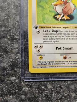 Pokemon TCG Farfetch’d 27/102 - Base Set (1999) - Image 4