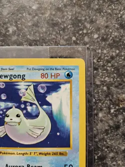 Pokemon TCG Dewgong 25/102 - Base Set (1999) - Image 2