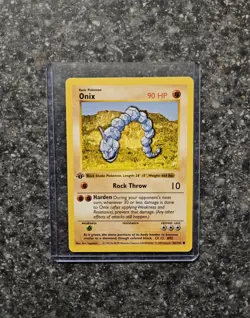Pokemon TCG Onix 56/102 - Base Set (1999) - Image 1
