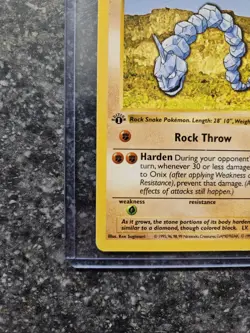 Pokemon TCG Onix 56/102 - Base Set (1999) - Image 4