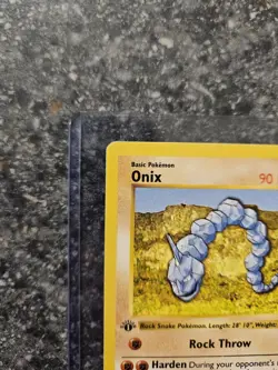 Pokemon TCG Onix 56/102 - Base Set (1999) - Image 5