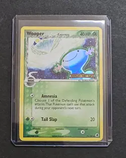 Wooper δ Delta Species 71/101 EX Dragon Frontiers Reverse Holo Pokemon TCG - Image 3
